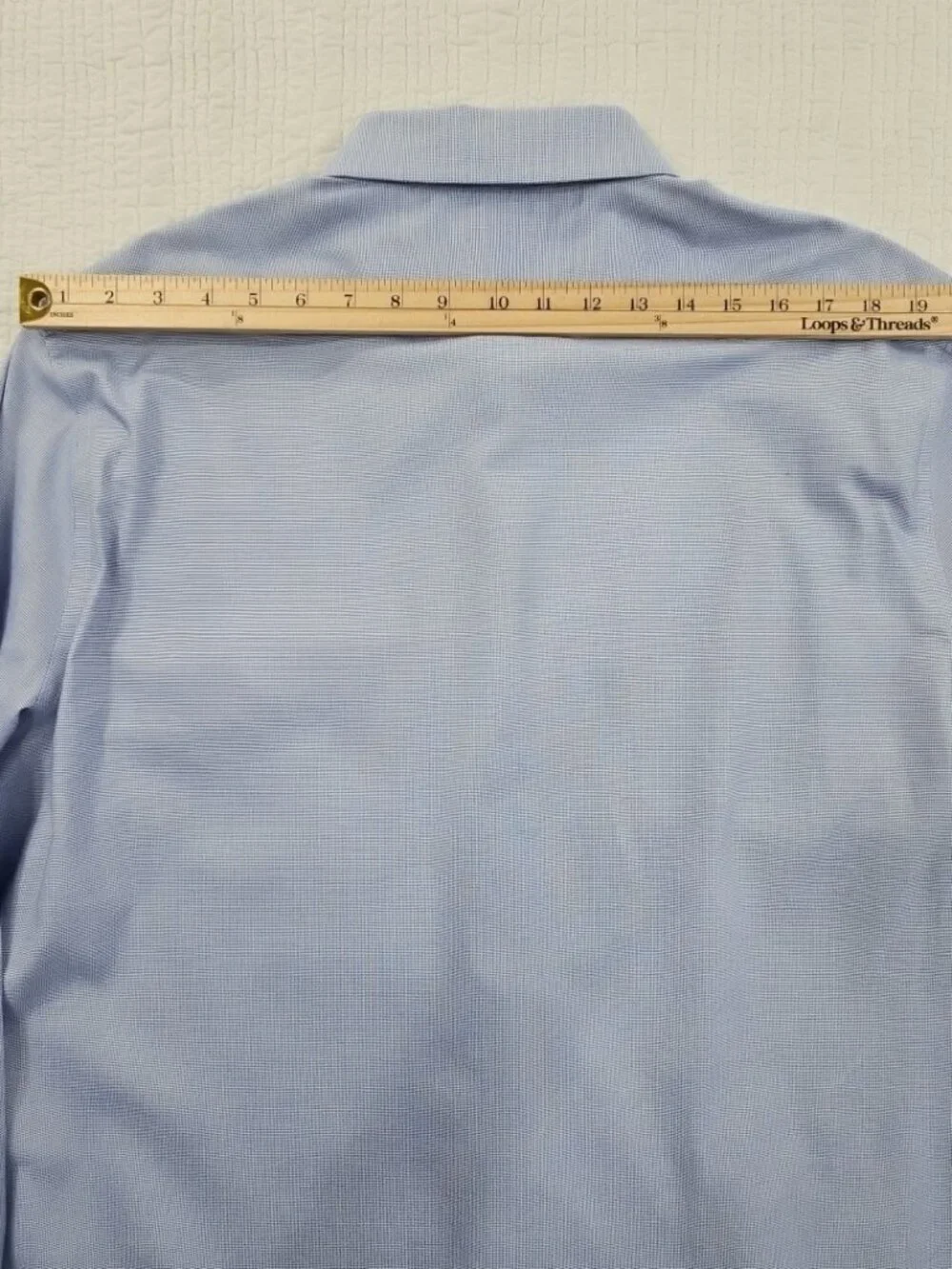 Banana Republic‎ Shirt Men's XL Blue Slim Fit Long Sleeve Wrinkle Resistant EUC